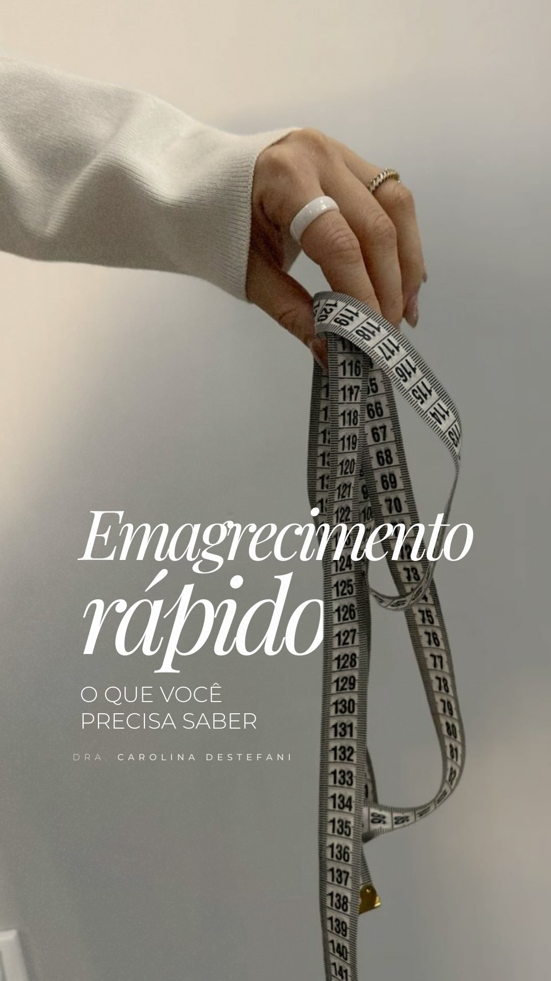 Publicação do Instagram sobre emagrecimento e flacidez